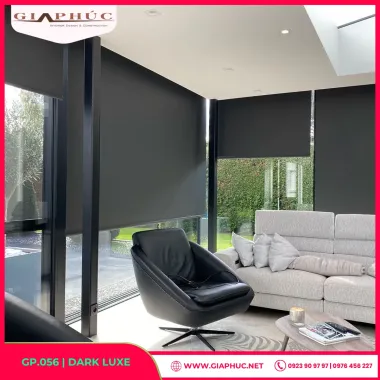 Rèm Cuốn Lưới Văn Phòng Màu Xám – Urban Calm
