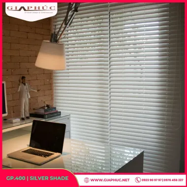 Rèm Sáo Nhôm Màu Bạc – Silver Shade