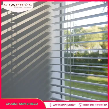 Rèm Sáo Nhôm Màu Trắng – Sun Shield