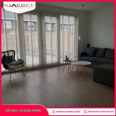 Rèm Sáo Nhôm Màu Trắng Kem – Clean View