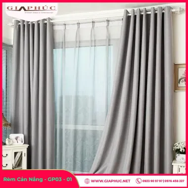 Rèm Vải Cản Nắng GP03 - 1