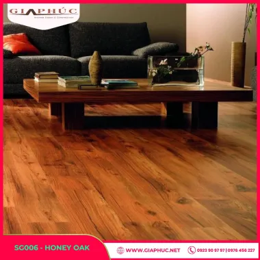 Sàn Gỗ Màu Nâu Honey Oak SG006