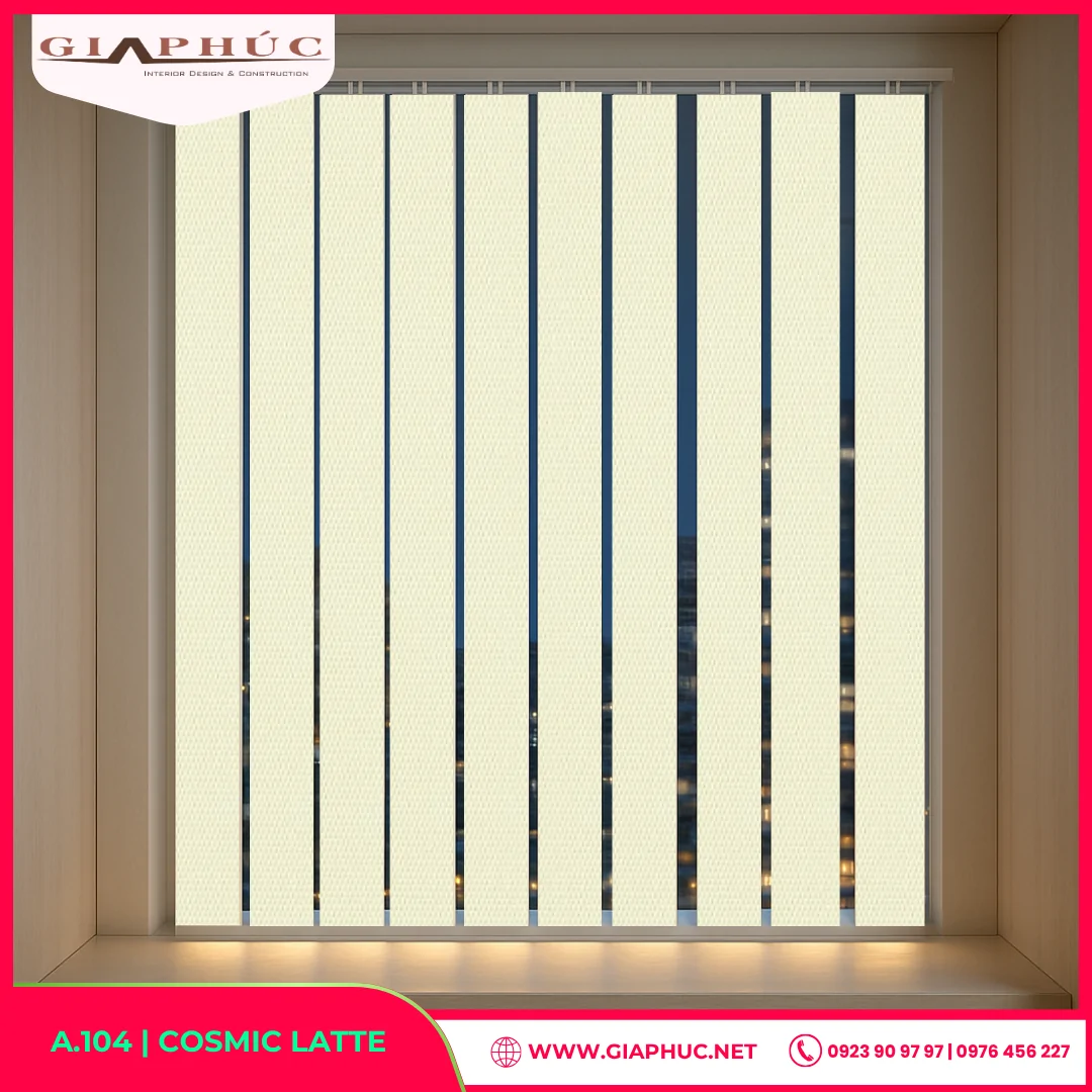 Rèm Sáo Dọc A.104 | COSMIC LATTE