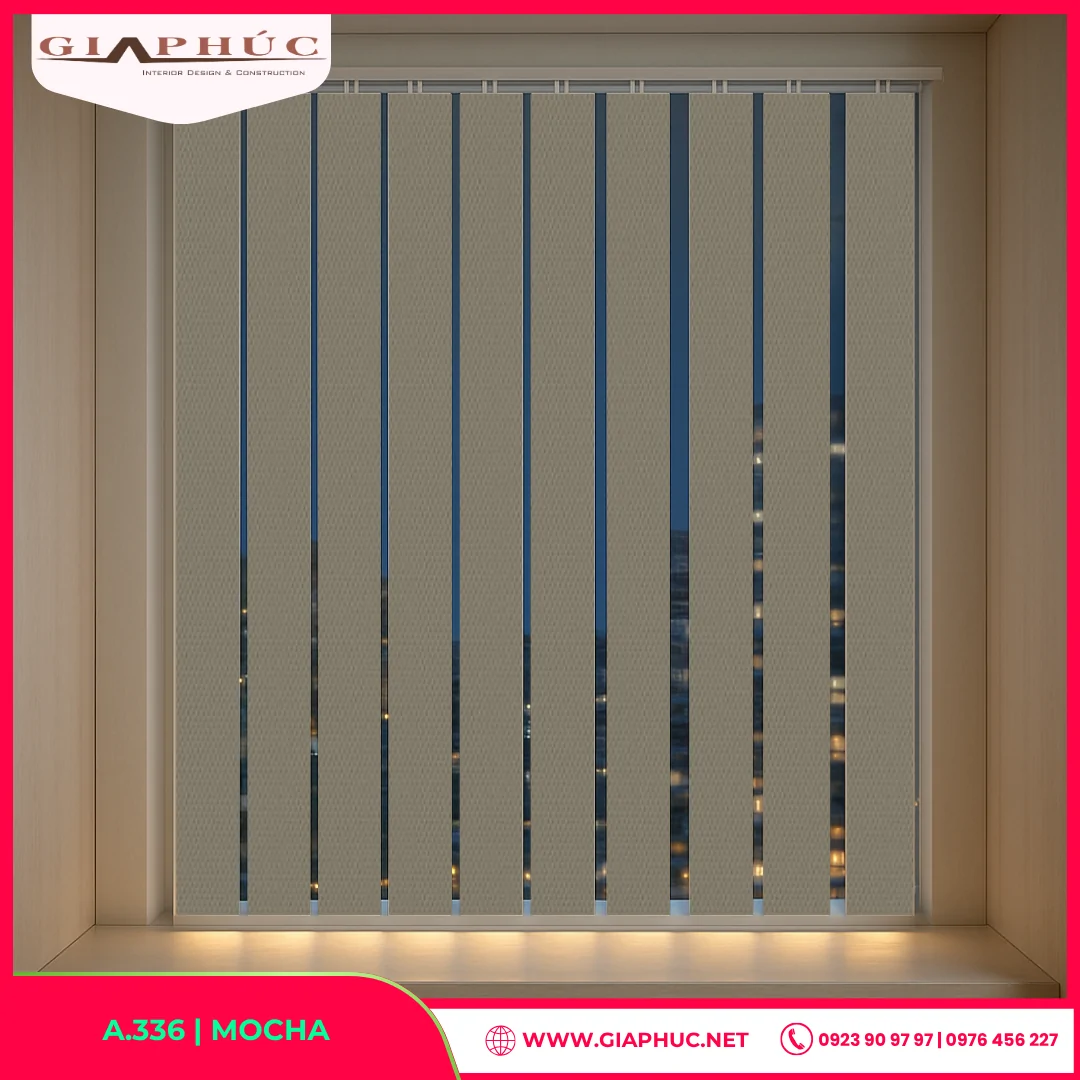 Rèm Sáo Dọc A.336 | MOCHA